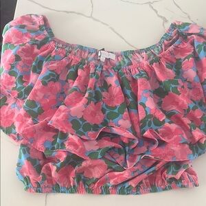Floral Off-Shoulder Top